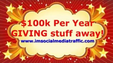 $100k Per Year GIVING stuff away!