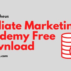 Affiliate Marketing Academy Free Download 2020 - Vick Strizheus