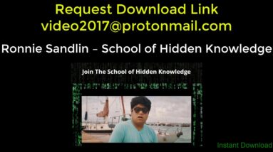 Ronnie Sandlin - School of Hidden Knowledge