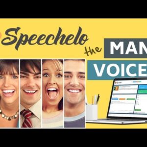 Text to Speech Software - Speechelo The Ultimate Text-To-Speech Engine