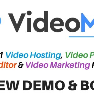 VideoMan Review Demo Bonus - Advanced Video Hosting and Marketing Platform