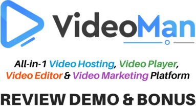 VideoMan Review Demo Bonus - Advanced Video Hosting and Marketing Platform