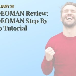 VIDEOMAN Review: VIDEOMAN   Step By Step Tutorial