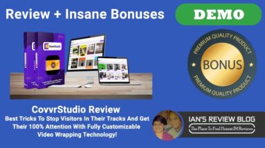CovrrStudio Demo And Walkthrough, Best Video Wrapping Technology, Karthik Ramani, Chad Nicely