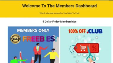 5 Dollar Friday Welcome