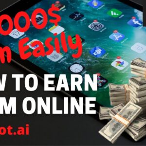 Earn Money Online $1000 from New Earning Website TextBot.ai | Work from home jobs, PayPal