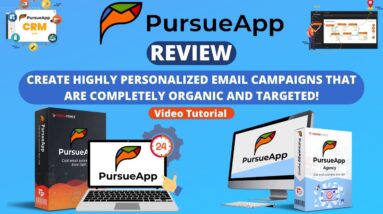 PursueApp Review 2021 - Create Personalized Email Marketing Campaigns Fast! (Video Tutorial)