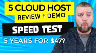 5 Cloud Host Review + WordPress Speed [INSANE]