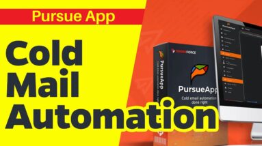 Best Cold Mail Automation Platform | PursueApp Tutorial