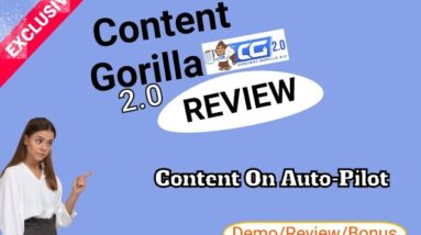 Content Gorilla 2.0  Demo & BONUS