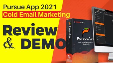 ✅PursueApp Review 2021 and Demo 🔥🔥🔥 No1 Cold Email Marketing App