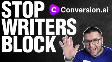 How to Write a Book with AI: Non-Fiction Lead Gen with Darby Rollins 16 Conversion AI Long Form Assistant - How To Write A Blog Post With Conversion AI Review Demo