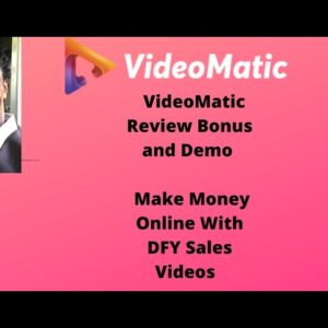 Videomatic Review Bonus And Demo |  Make Money Online With Dfy Sales Videos 1 💥  CUSTOM 💥  BONUSES