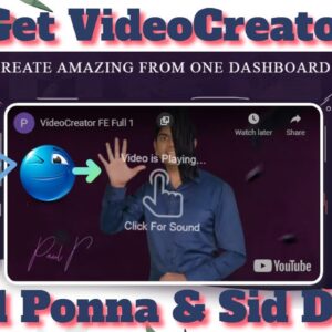 videocreator by paul ponna - reveal all videocreator demo - demonstration by paul ponna, creator
