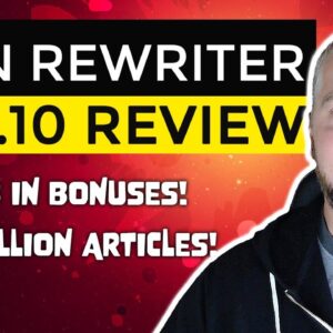 Spin Rewriter Review With HUGE Spin Rewriter 10 Bonuses