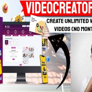 Videocreator Review & Bonus-VideoCreator Dashhboard By paul ponna