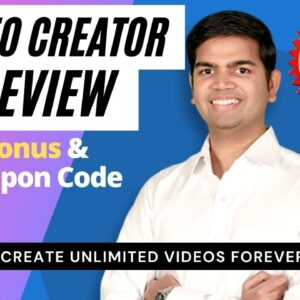 VideoCreator Review-  VideoCreator Demo  - $18 Coupon & $15k Premium Bonuses