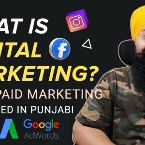 What is Digital Marketing? | For Beginners | Punjabi