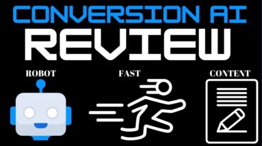 Conversion AI Review - Write Any Content You Need in Seconds