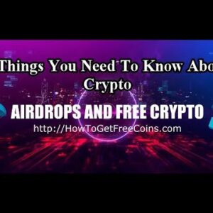 CRYPTO COINDROP REVIEW | THE 3 THINGS YOU NEED TO KNOW ABOUT CRYPTOCURRENCY | How to Get Free Coins