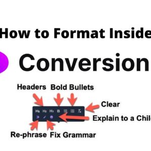 How to Format Conversion AI Long-Form Assistant Documents