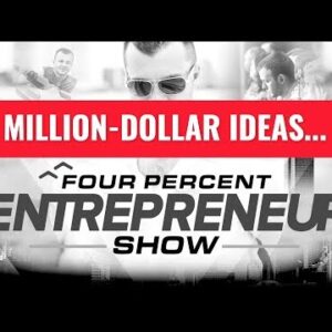 Million Dollar Ideas - Four Percent Entrepreneur Show with Vick Strizheus