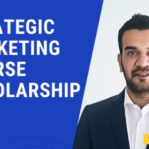 Strategic Marketing Course - Scholarship Announcement