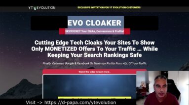 YT Evolution Review |  Turn Youtube Channels into Monetized Automated Wordpress Websites