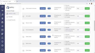 AdPlify Review Demo || AdPlify Facebook Interest Targeting Software Search Tool