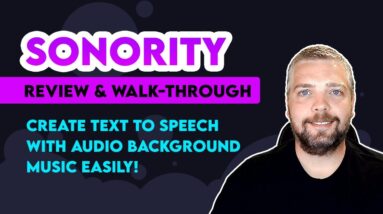 Sonority Review With Demos | Text to Speech With Audio Background