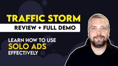 Traffic Storm Review: How To Use Solo Ads Effectively