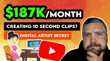 $187K/Month Uploading 10 Second YouTube Shorts? | Make Money Online
