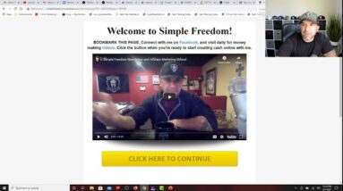 Creating CashFlow Independence and LIBERTY - Affiliate Marketing School 101 Simple Freedom Textbot