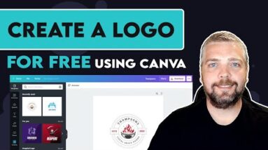 How To Make a Logo For Free Using Canva | Step by Step Tutorial