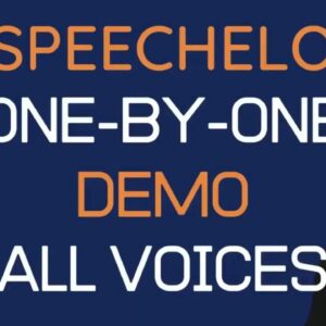 🗣️🎙️SPEECHELO Transform Any Text Into A 100% Human-Sounding 🔊 VoiceOver Male Female 23 languages ✔️