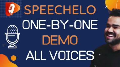 🗣️🎙️SPEECHELO Transform Any Text Into A 100% Human-Sounding 🔊 VoiceOver Male Female 23 languages ✔️