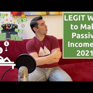 PASSIVE INCOME 2021: 7 REAL Passive Income Ideas and Passive Income Streams