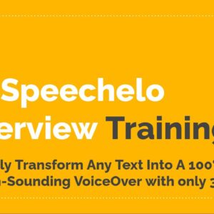 របៀបប្រើប្រាស់ Text To Speech Software - Speechelo Pro License by Promote Panel 2021