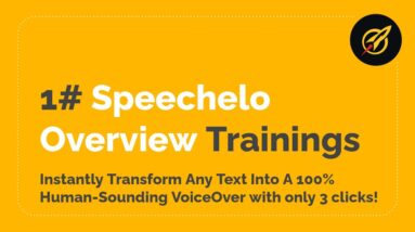 របៀបប្រើប្រាស់ Text To Speech Software - Speechelo Pro License by Promote Panel 2021