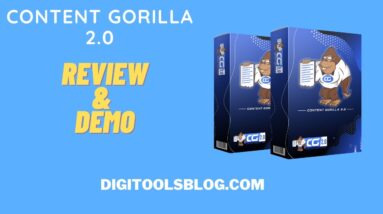 Content Gorilla 2 0 Review and Demo