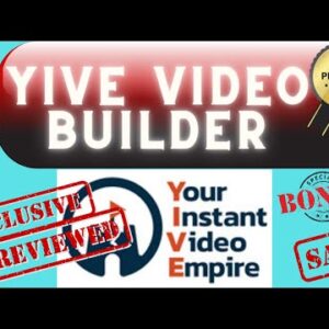 YIVE Video Builder Review ✅ Video Automation ✅ Mass Video Generation [Best Vidnami Alternative]