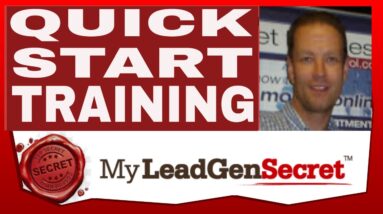 MY LEAD GEN SECRET Review 2021 - QUICK START Training - 100 - 200 Tier 1 Leads Daily!!!