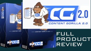 Content Gorilla 2 0 Bigger & Better Update Review Full Product Demo plus Bonuses
