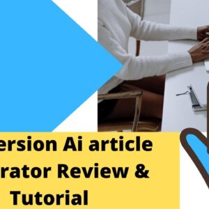 Conversion ai tutorial and conversion ai review hindi and how to write conversion ai blog post?