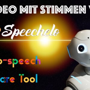 Speechelo Text-to-Speech Software angewendet in einen Spass Video (Apple vs. Birne) als Demo.