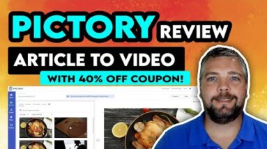 Pictory Review | Turn Articles Into Videos Using Pictory