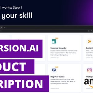 Conversion AI Product Description Review - Can Software Write Better Than You?