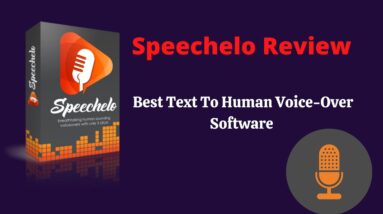 Speechelo Transform any text to speech with human sounding | best text to speech for youtube videos
