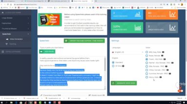 Text to REAL Voice  Powerful new AI - Speechelo - Review