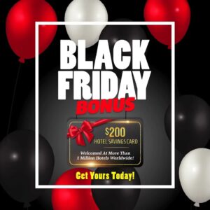 Vacation Incentives - Black Friday - Hotel Gift Cards